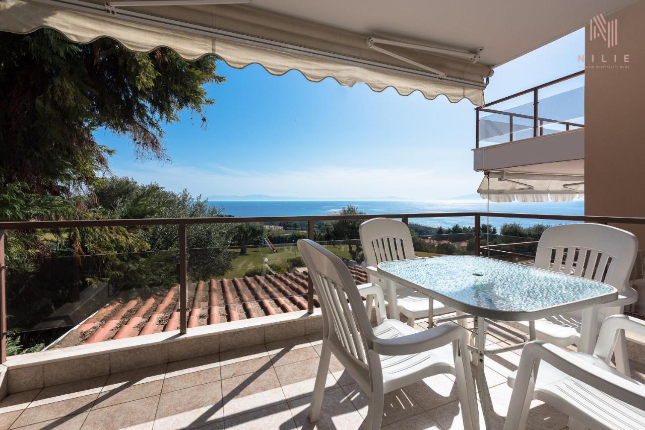 Breathtaking Villa, Nilie Hospitality Mgmt Ποσείδι Εξωτερικό φωτογραφία
